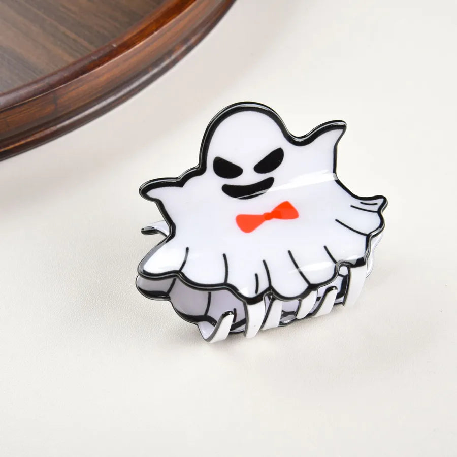 lady halloween pattern pvc hair claws