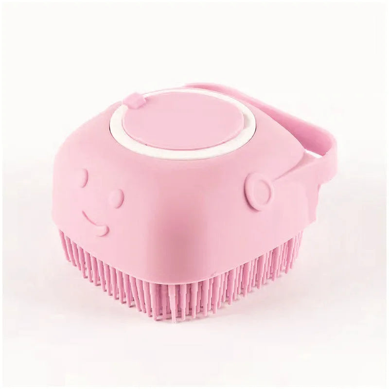 pet shower brush dog massage brush pet massage gloves cat petting hair removal brush pet supplies miracle baby sponge