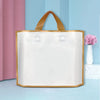 Spot clothing store bag gold edge matte plastic handbag gift bag high-end shoes and clothing store shopping bag hand bag