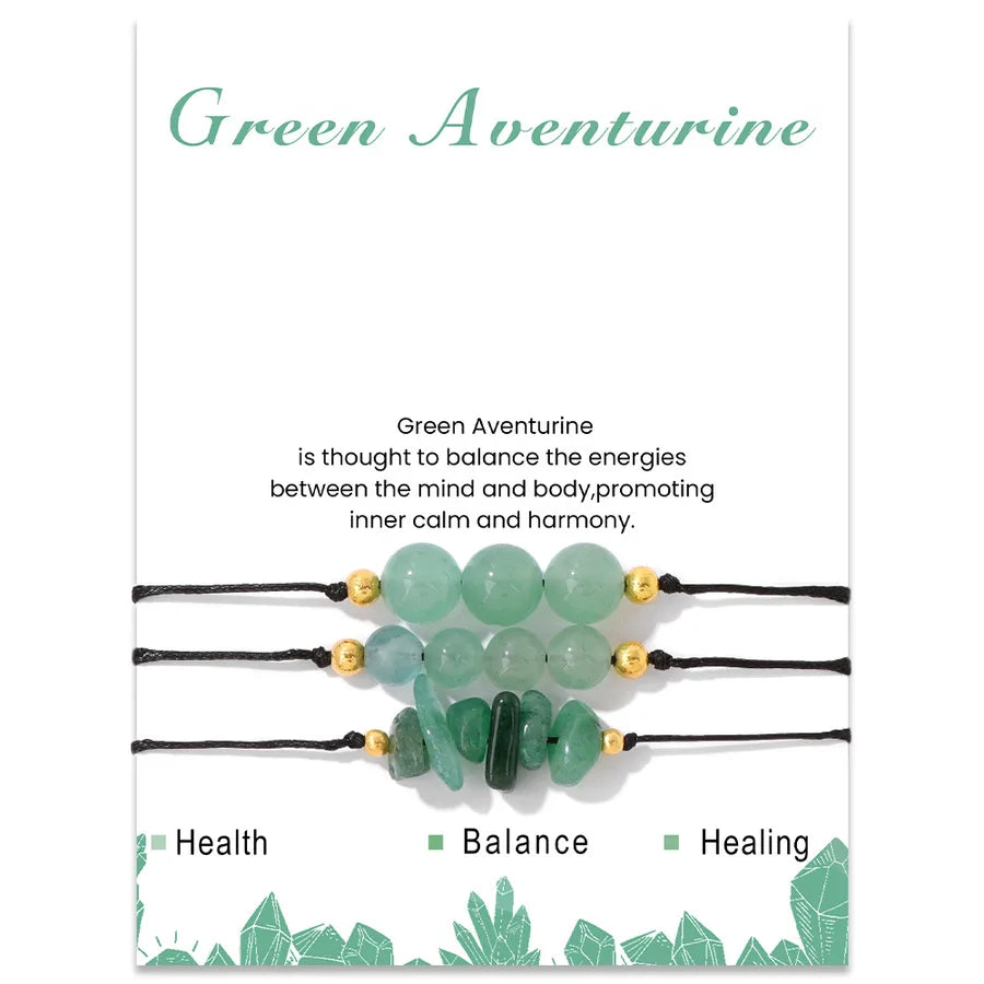 Simple Style Classic Style Round natural stone Bracelets In Bulk