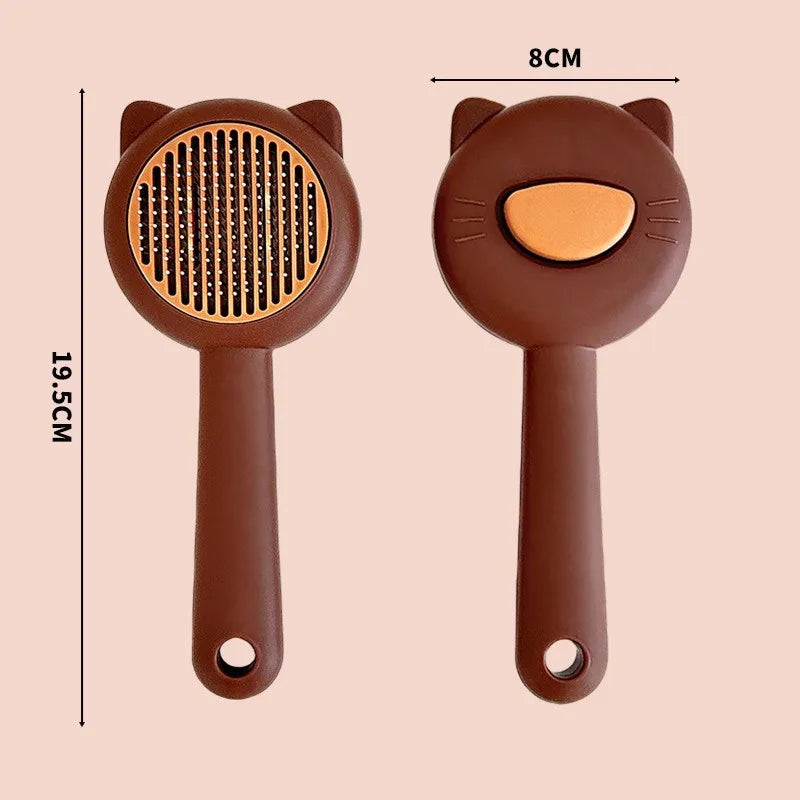 basic stainless steel plastic solid color pet accessories
