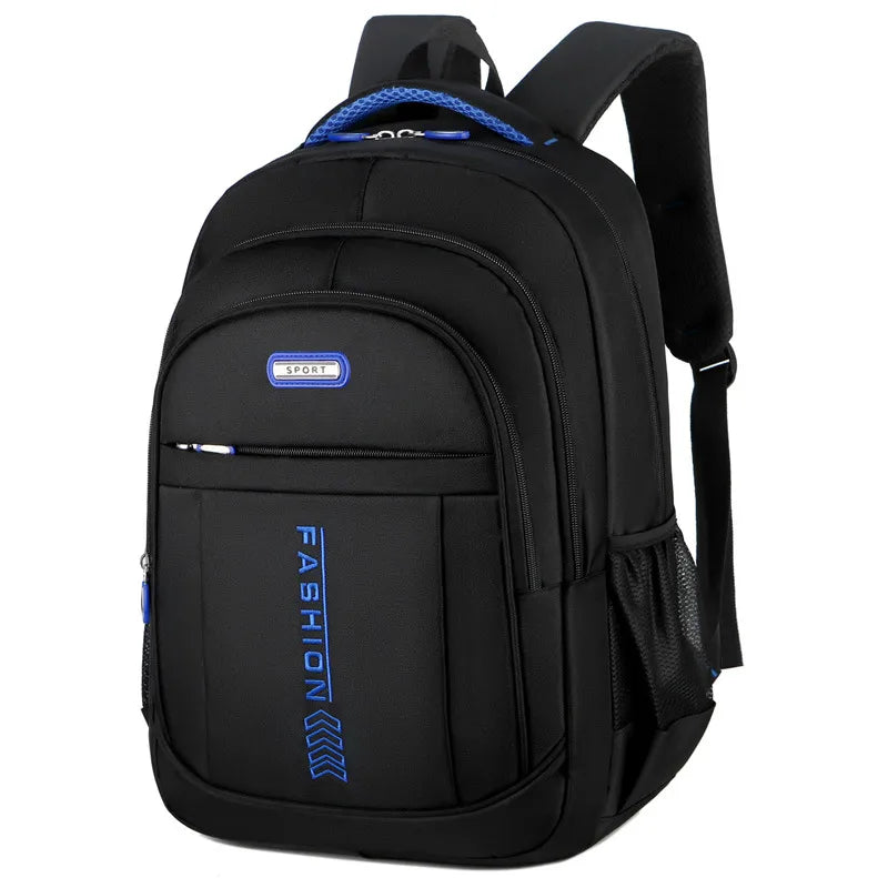 Waterproof 20 inch Solid Color Casual School School Backpack