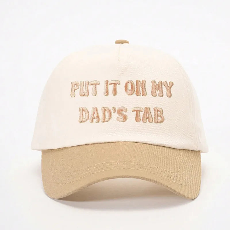 Unisex Casual Elegant Lady Letter Curved Eaves Baseball Cap