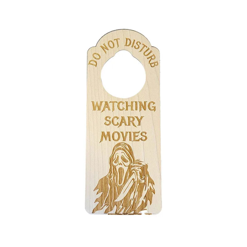 halloween letter wood holiday hanging ornaments