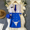 Women's Daily Bodysuits Business Sexy Solid Color Shorts V-Opening Rompers