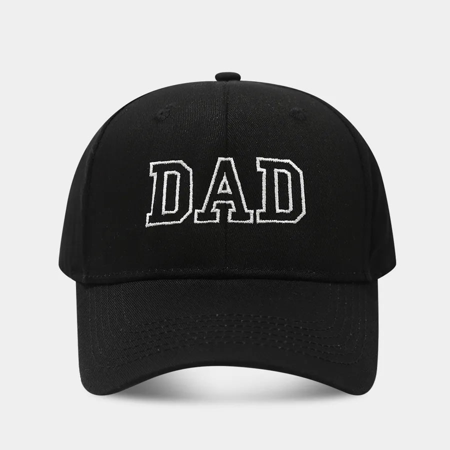 Unisex Elegant Simple Style Letter Embroidery Curved Eaves Baseball Cap
