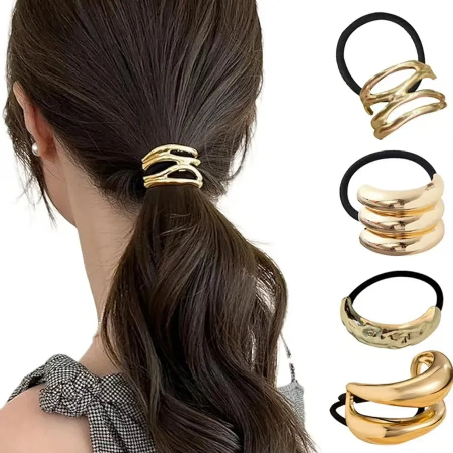 Vacation Streetwear Women's Scallop Starfish Alloy Plating Hair Tie