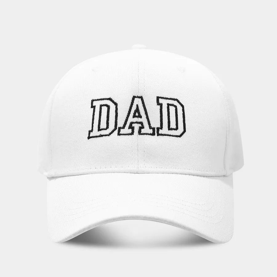 Unisex Elegant Simple Style Letter Embroidery Curved Eaves Baseball Cap