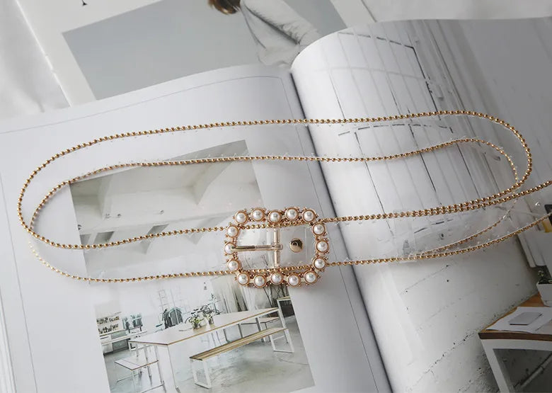 simple style heart shape alloy inlay artificial diamond women's leather belts 1 piece