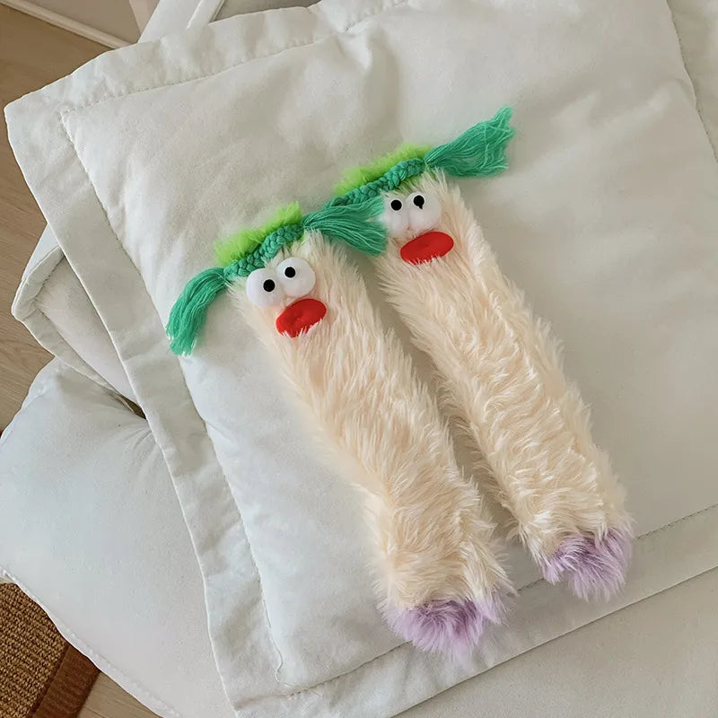 Sweet Women's Cartoon Nylon Ankle Socks A Pair
