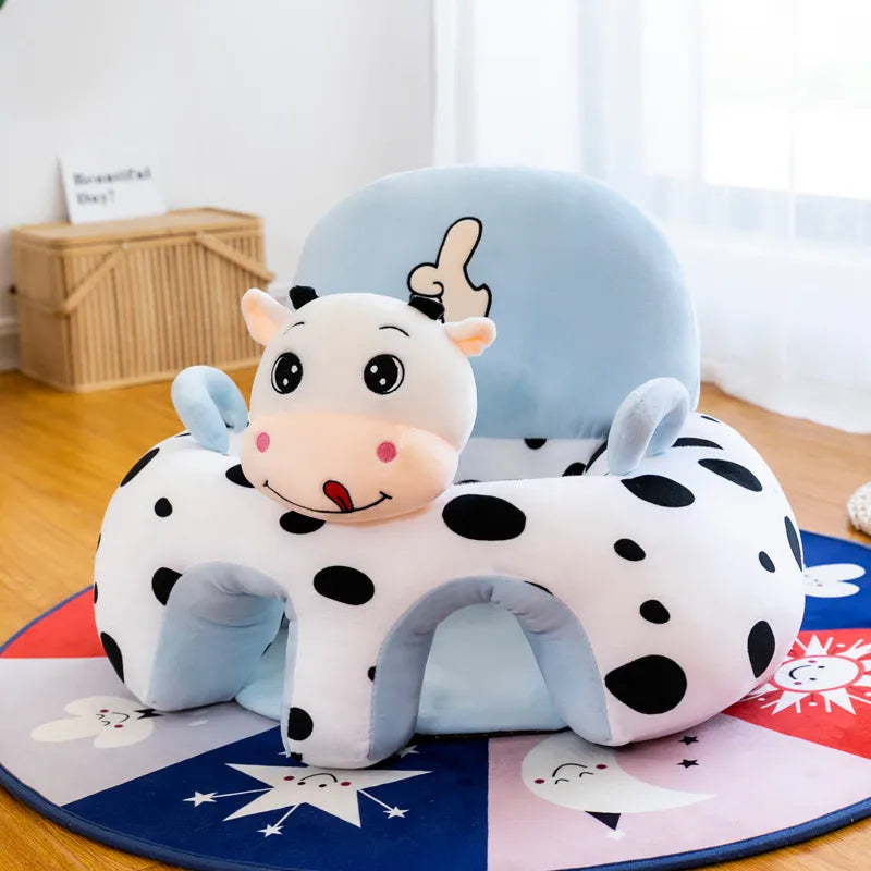 New Cartoon Baby Learning Seat Sofa Children Plush Sofa Lazy Sofa Chair Baby Learning Seat Gift Wholesale