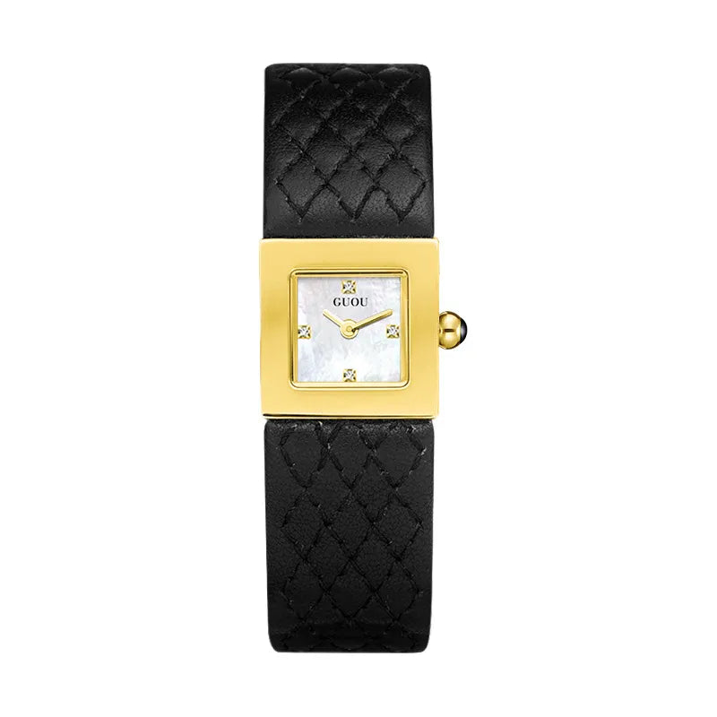 Vintage Style Classic Style Geometric Buckle Quartz Watch Women's Watches