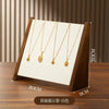 Walnut Wooden Slope Display Stand Jewelry Earring Storage Rack Bracelet Watch Organizer Modern Simple Style Home Decor