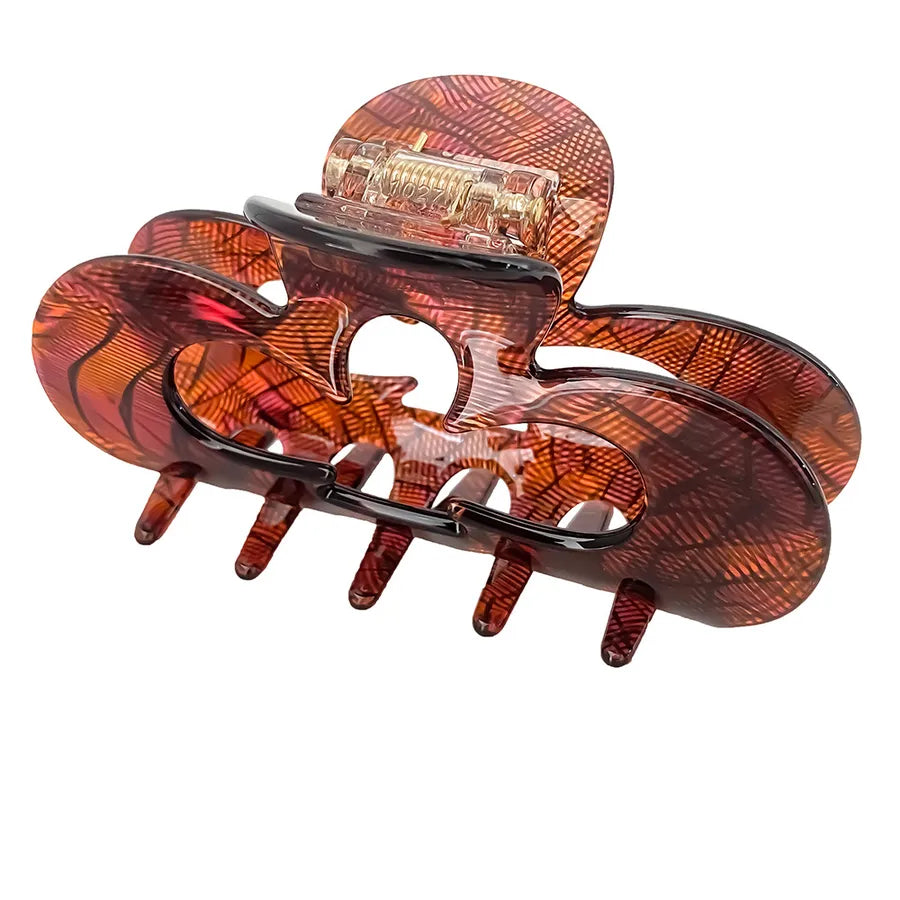 New Style Jelly Color Hair Clips Elegant Hair Accessories Shark Clamp Mermaid Effect Updo Hairpins For Women