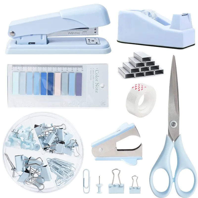 Solid Color Plastic Learning Simple Style Stationary Sets