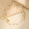 Wholesale Jewelry Lady Simple Style Classic Style Heart Shape 304 Stainless Steel 18K Gold Plated cable chain Pendant Necklace
