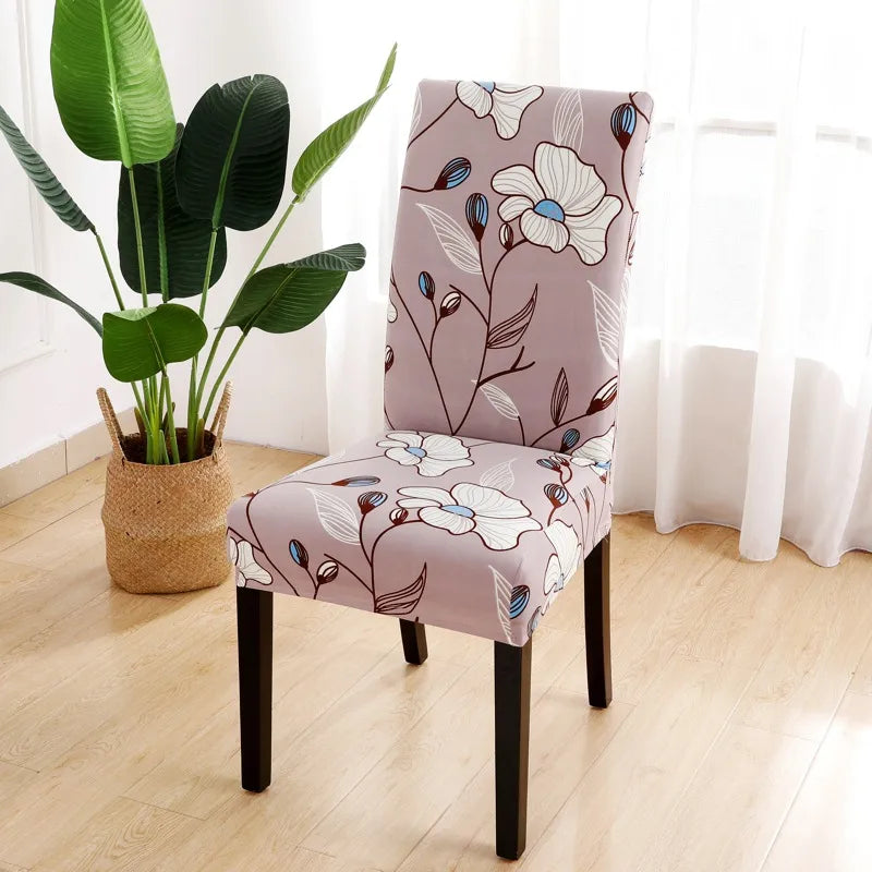 Chair Cover  Hotel Chair Cover Dining Chair Cover One-piece Elastic Chair Cover Office Computer Seat Cover