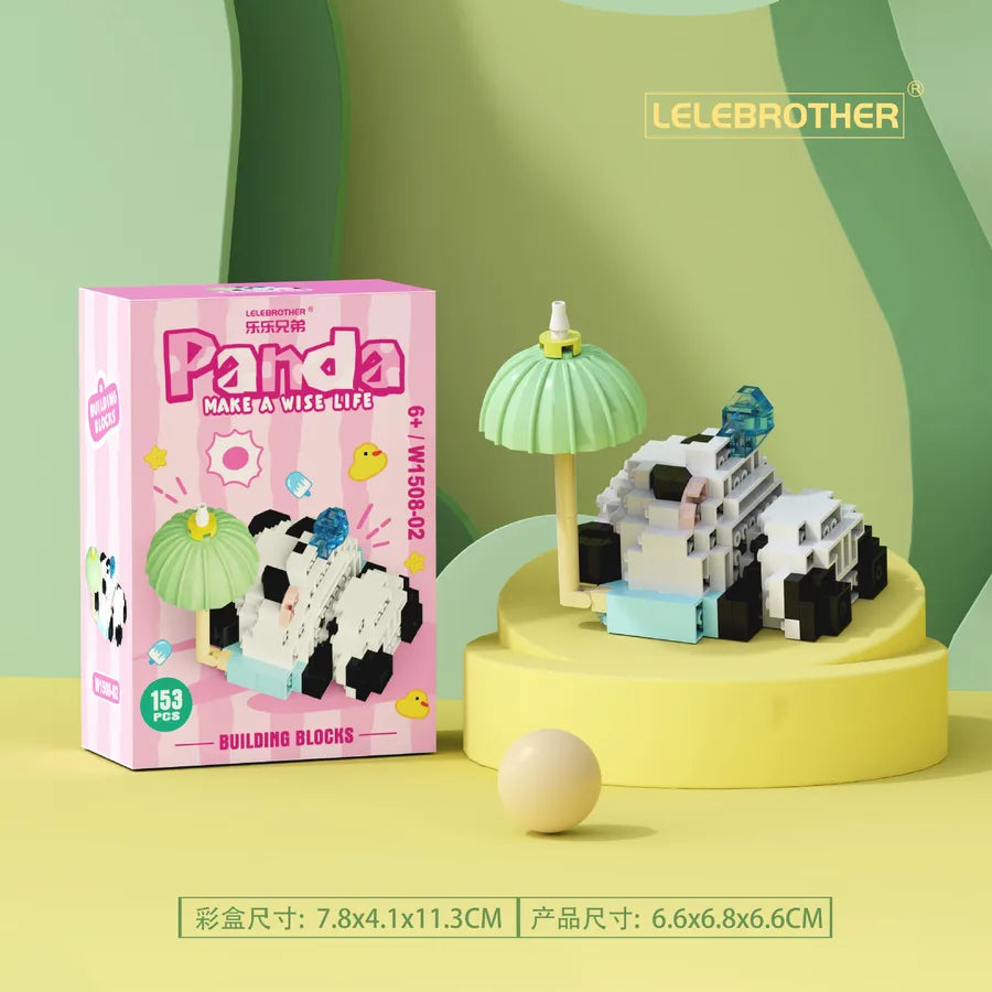 Kids(7-16Years) Children Unisex Panda ABS Building Toys Learning & Education Toys