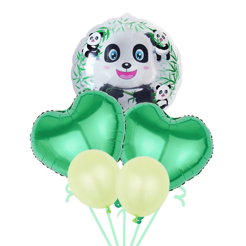 birthday bear aluminum film party balloons 1 set