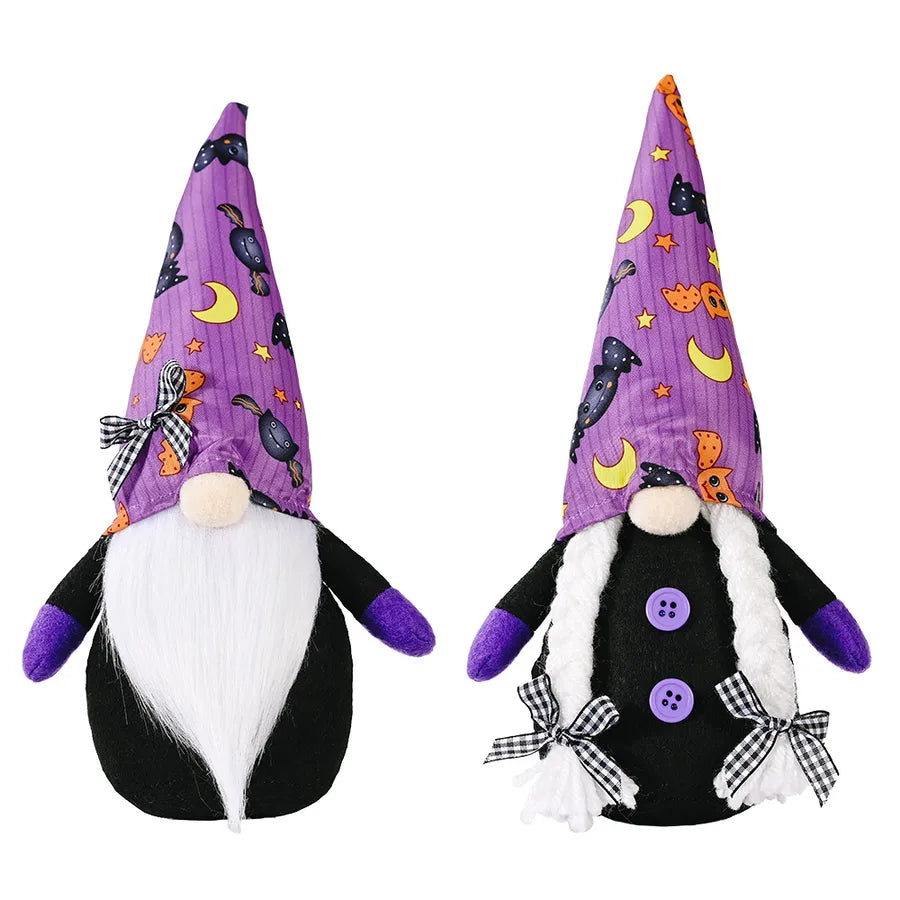 wholesale halloween rudolph purple faceless doll standing decoration nihaodropshipping