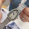 Casual Elegant Simple Style Solid Color Jewelry Buckle Quartz Watch Women's Watches