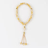 Classical Handmade Round Alloy Glass Wholesale Rosary Bracelets