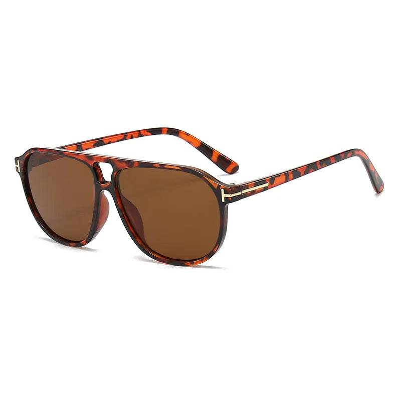IG Style Retro Streetwear Solid Color Pc Square Full Frame Men's Sunglasses