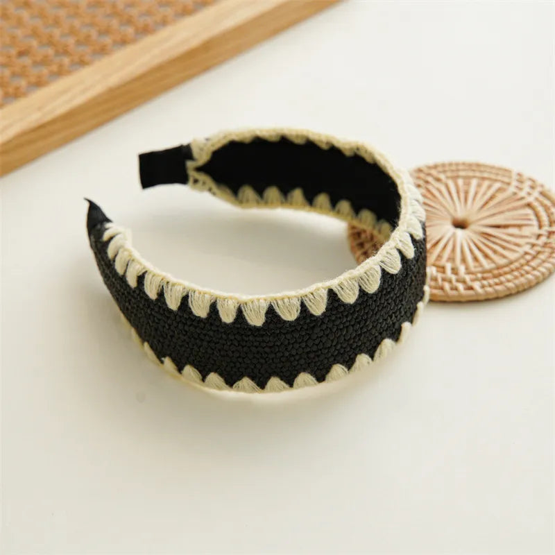 Elegant Lady  Women's Geometric Mixed materials Headwear