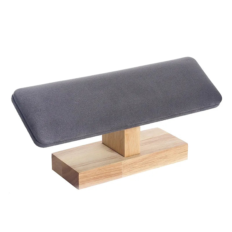 Modern Style Classic Style Geometric solid wood Flannel Jewelry Display Jewelry Rack