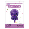 cartoon style cute animal mermaid aluminum film holiday party balloons