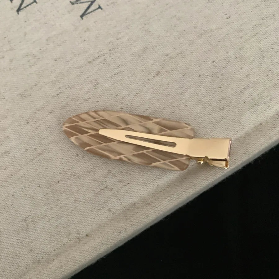IG Style Sweet Women's Geometric Acetic acid sheets Hair Clip