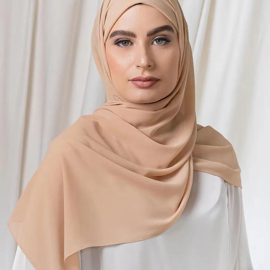Unisex Basic Simple Style Solid Color Polyester Kerchief