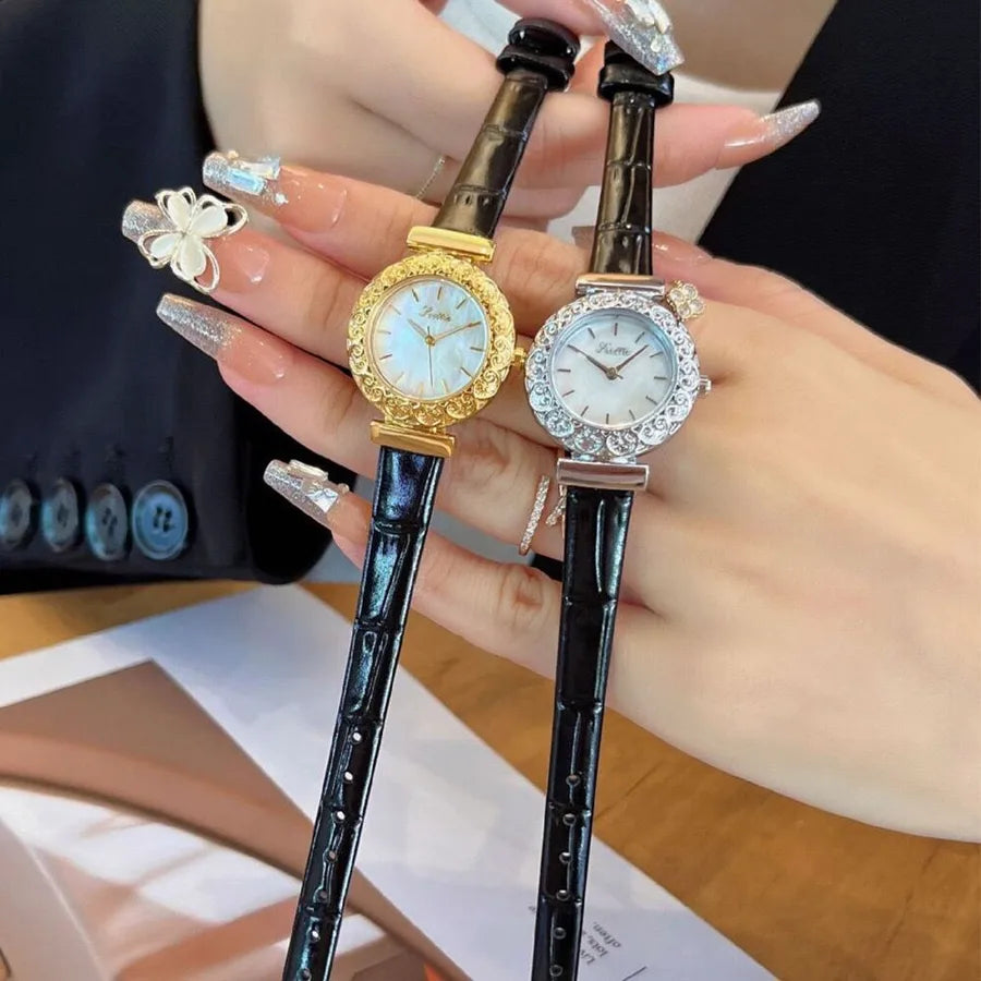 Casual Simple Style Commute headband Buckle Quartz Watch