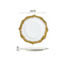 Elegant Stripe ceramics plate 1 Piece