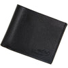 men's letter solid color pu leather open wallets