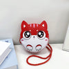New New Style Children's Bag Cute Cat Girl Toddler Shoulder Crossbody Bag Western Style Accessories Coin Purse