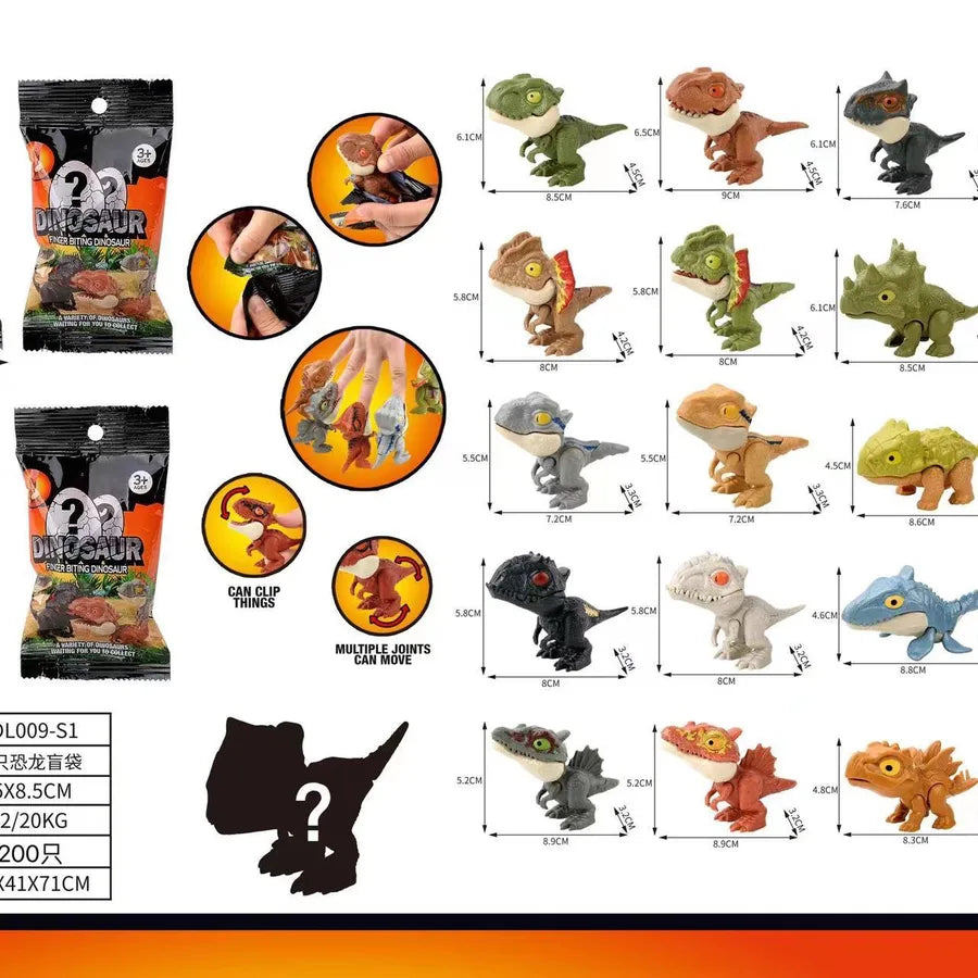 Children Unisex Animal Dinosaur ABS Animal Simulation Model