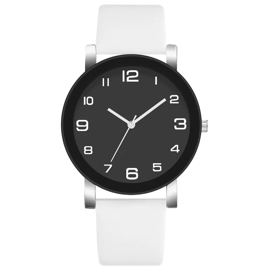 new casual simple digital scale men's watch men's belt quartz men's watch watch  wholesale