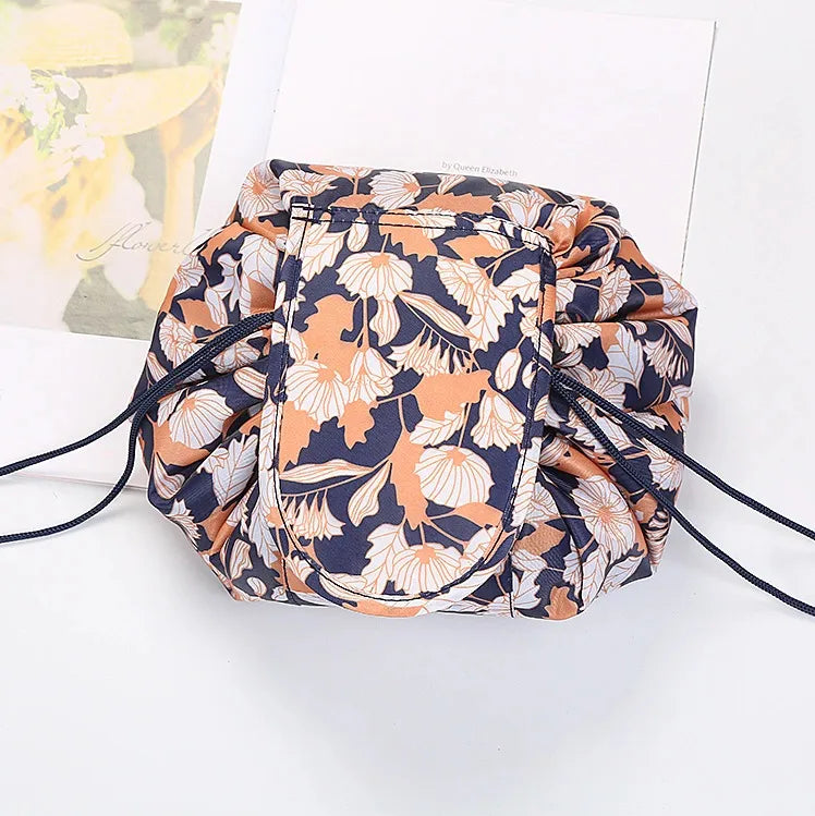 casual stripe flamingo feather oxford cloth travel bags