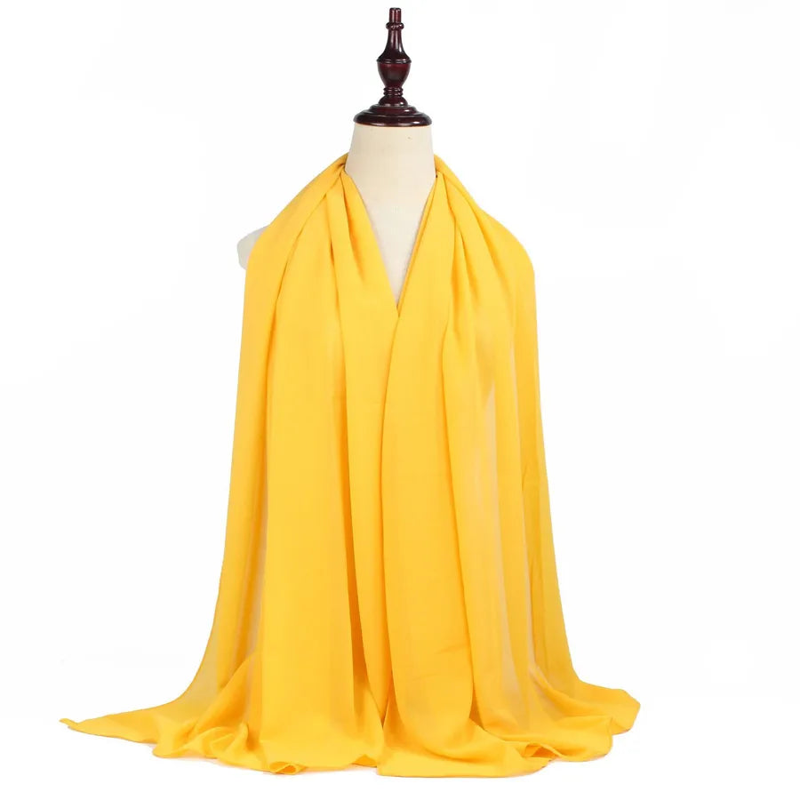 Unisex Basic Simple Style Solid Color Polyester Kerchief