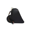 Black Red Yellow Pu Leather Solid Color Heart-shaped Clutches