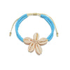 Wholesale Jewelry Bohemian Conch Plastic Seed Bead Anklet
