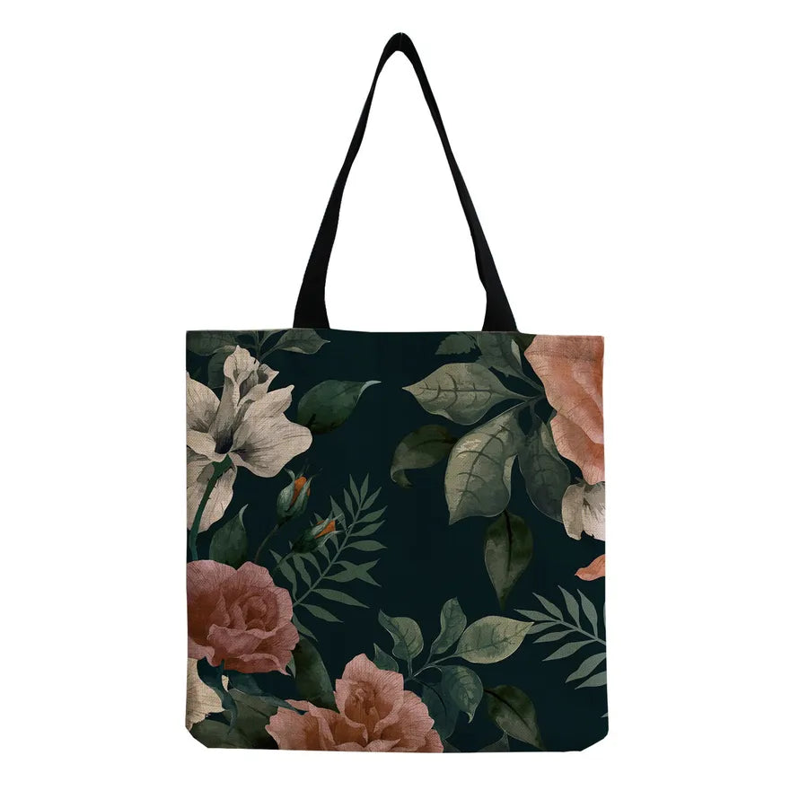 women's fashion flower shopping bags