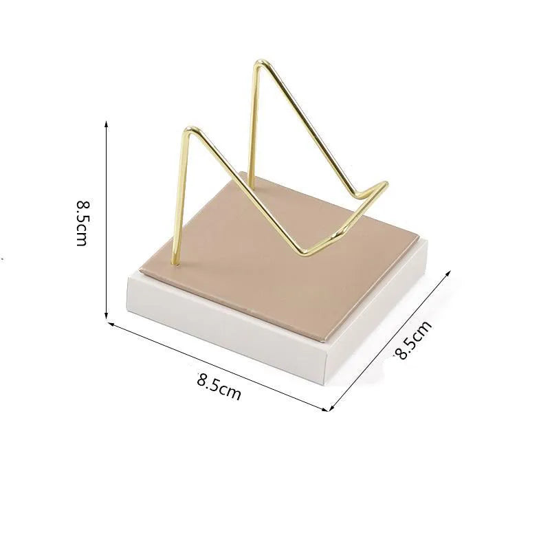 1 Piece PU IG Style Nordic Style Geometric Jewelry Display Jewelry Rack