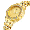 Casual Classic Style Solid Color Jewelry Buckle Quartz Women's Watches