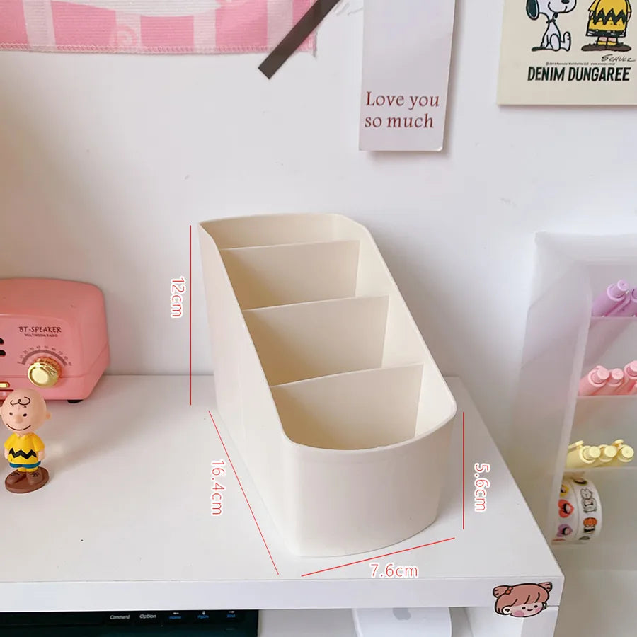 Cartoon PP Plastic Cute Simple Style Storage Box