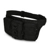 Unisex Simple Style Camouflage Oxford Cloth Waist Bags
