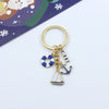 Simple Style Streetwear Ship Fish Metal Unisex Keychain