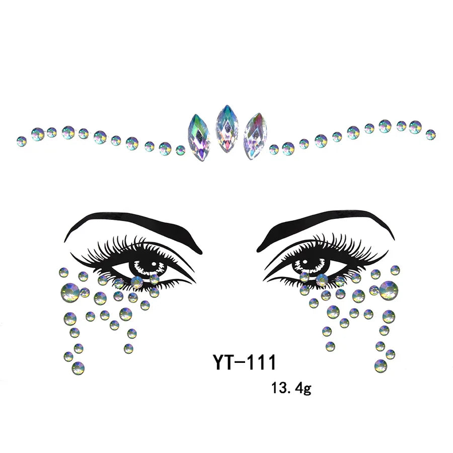 water droplets arylic tattoos & body art 1 piece