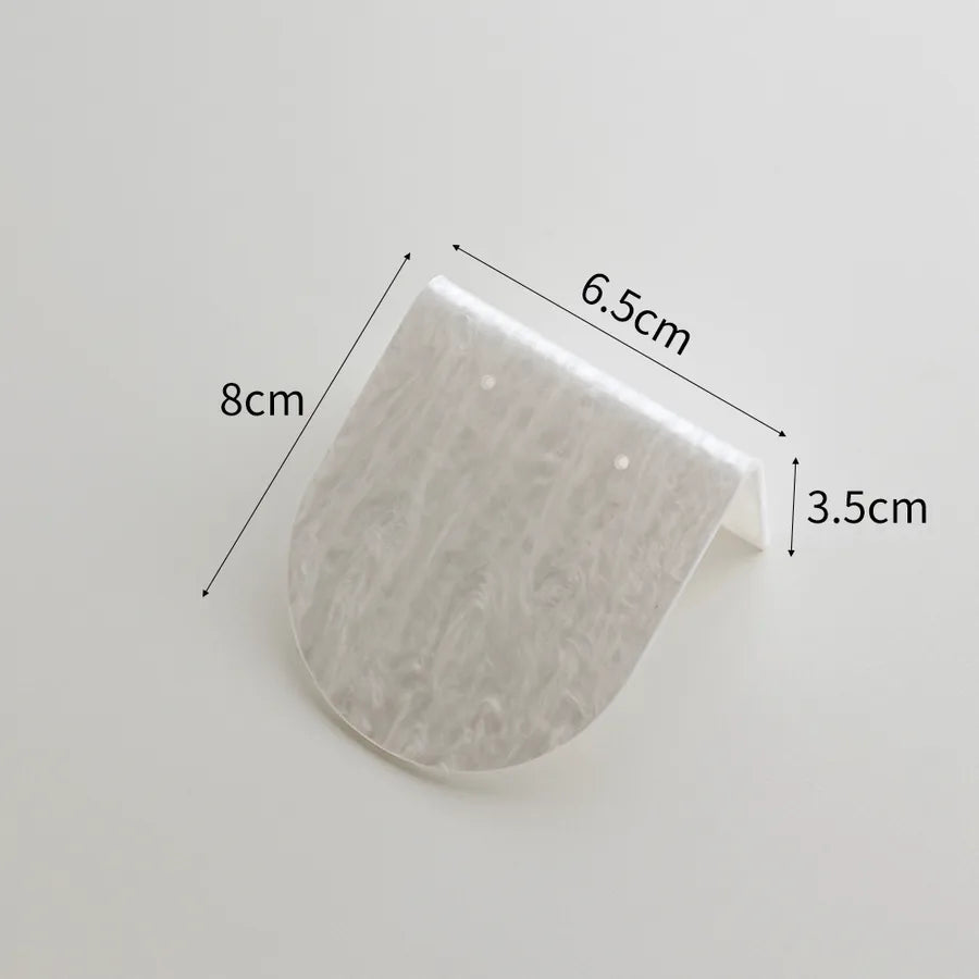 Acrylic Jewelry Earring Display Stand Shop Jewelry Holder Geometry Ear Decor Bracket Scandinavian Style Fashion Accessory Showcase